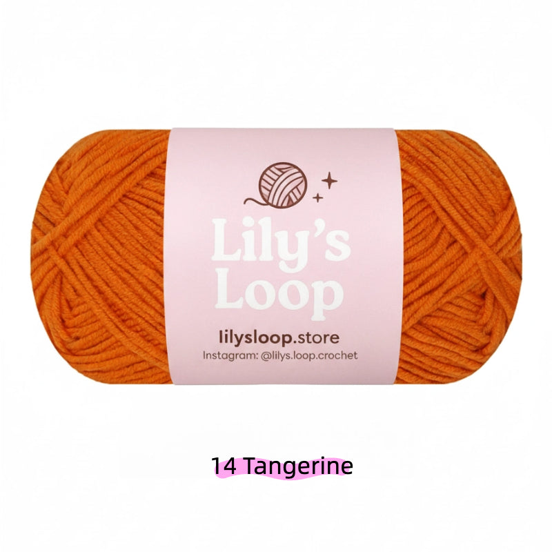 Aqua Premium 4-Ply Milk Cotton Yarn(40g / 130m) – milk cotton yarn for amigurumi