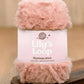 Dusty Rose SilkyMink Medium Luxury Faux Fur Yarn (100g) – crochet yarn by Lily's Loop