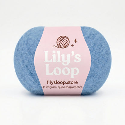 Bud Green Mochi Super Fine Soft Yarn (50g/145m) – crochet yarn by Lily's Loop