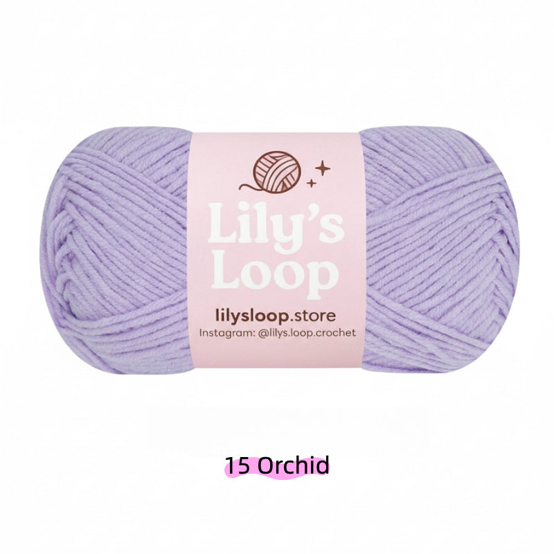 Sky Blue Premium 4-Ply Milk Cotton Yarn(40g / 130m) – milk cotton yarn for amigurumi