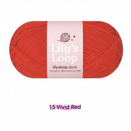 Light Grey Premium 5-Ply Milk Cotton Yarn(100g/194m) – milk cotton yarn for amigurumi