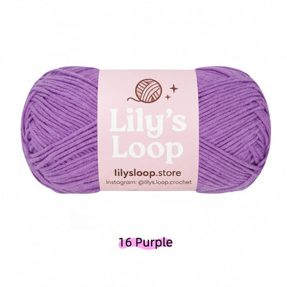 Deep Blue Premium 4-Ply Milk Cotton Yarn(40g / 130m) – milk cotton yarn for amigurumi