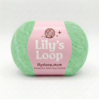 Lake Blue Mochi Super Fine Soft Yarn (50g/145m) – crochet yarn by Lily's Loop
