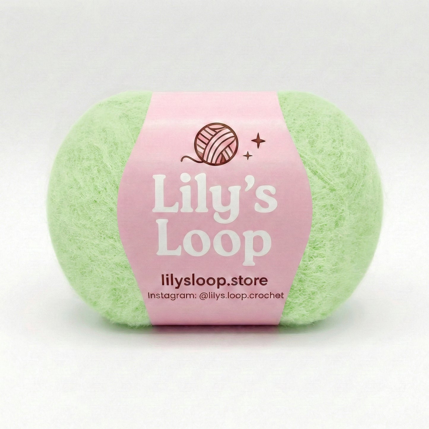 Sunset Pink Mochi Super Fine Soft Yarn (50g/145m) – crochet yarn by Lily's Loop