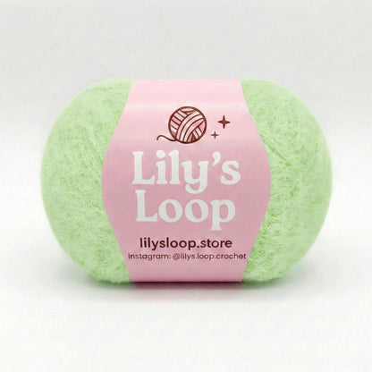 Sunset Pink Mochi Super Fine Soft Yarn (50g/145m) – crochet yarn by Lily's Loop