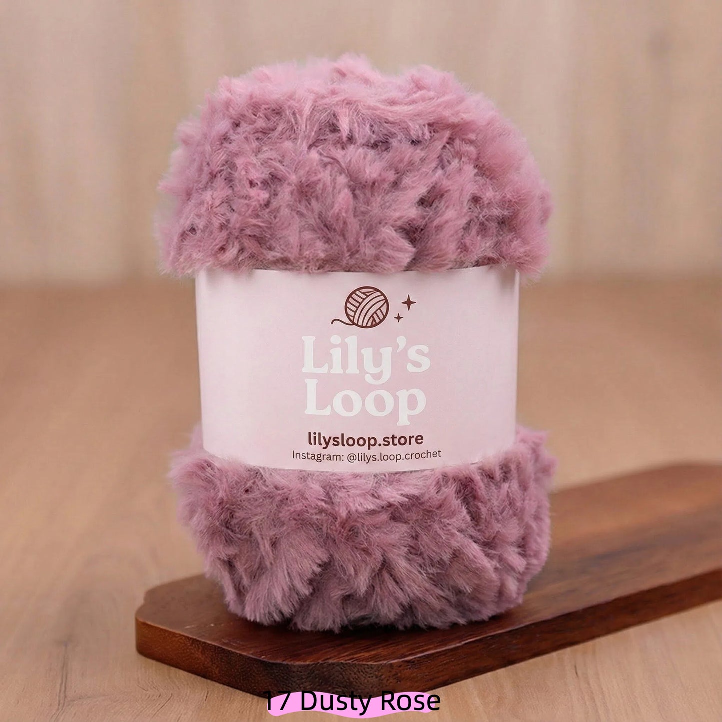 Yellow SilkyMink Medium Luxury Faux Fur Yarn (100g) – crochet yarn by Lily's Loop