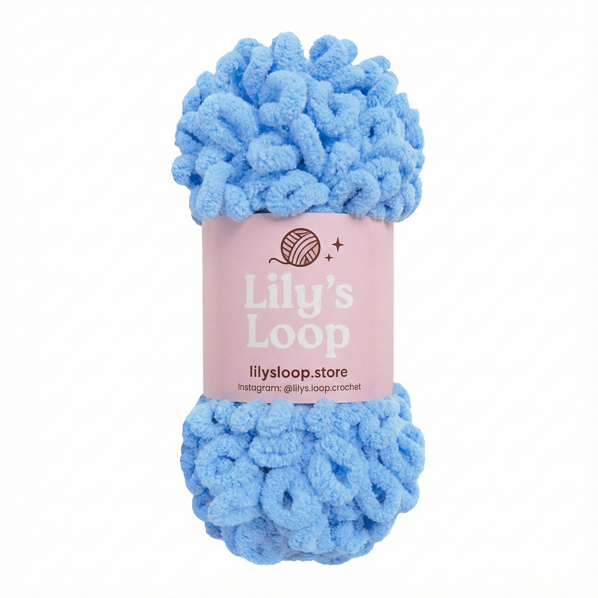 Forest Green Chunky 9mm Puffy Finger Knitting Yarn (100g/8m) – crochet yarn by Lily's Loop