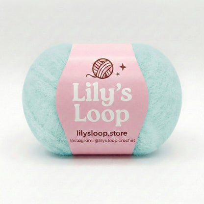 Deep Coffee Mochi Super Fine Soft Yarn (50g/145m) – crochet yarn by Lily's Loop