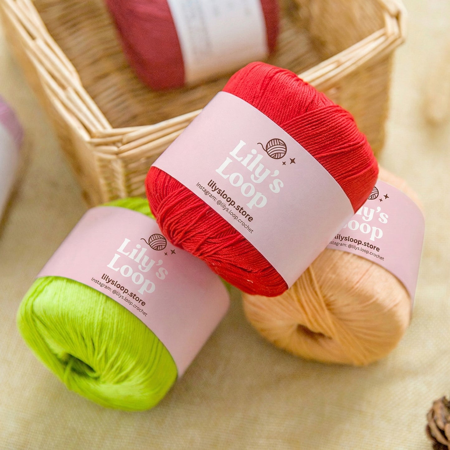 AquaSilk Size 3 Crochet Thread Cotton Yarn (40g) color chart showing all available shades