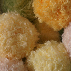 Aran Plush Yarn for Amigurumi(40g) color chart showing all available shades