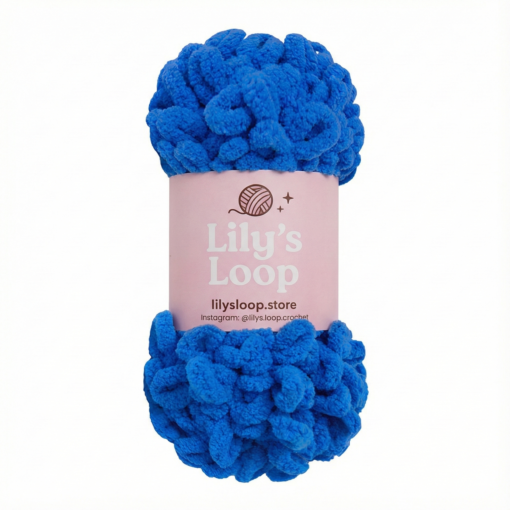 Grass Green Chunky 9mm Puffy Finger Knitting Yarn (100g/8m) – crochet yarn by Lily's Loop