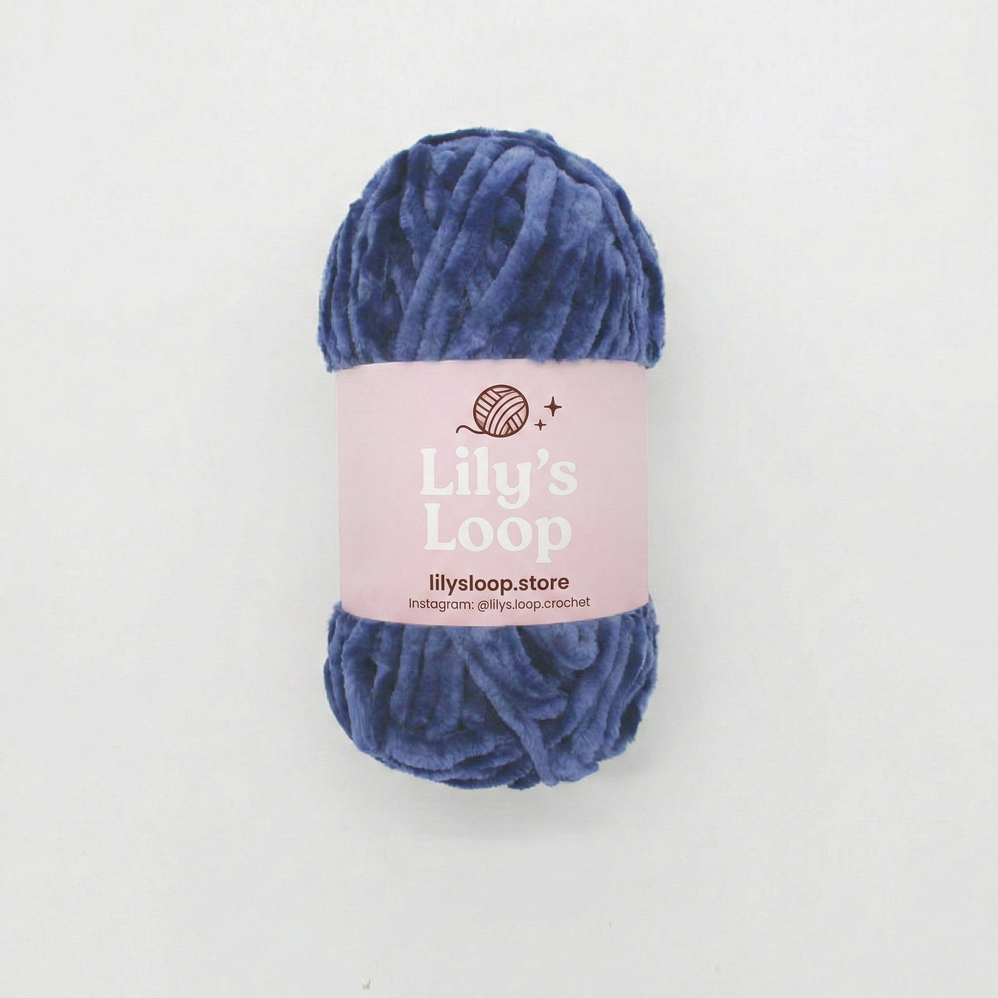 Pale Blush CloudVelvet Chenille Yarn (100g) Super Bulky – chunky yarn for amigurumi and bags