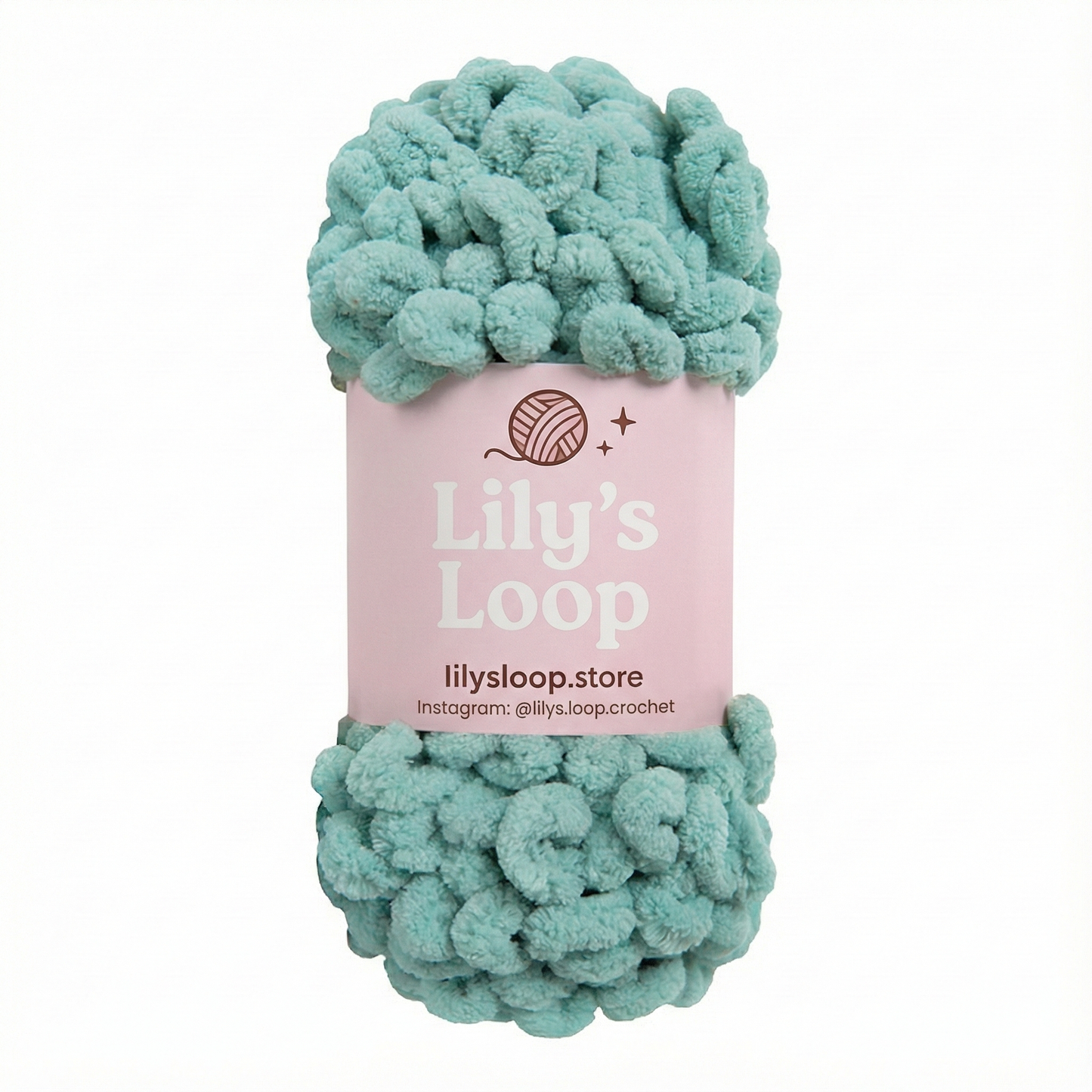 Grey Chunky 9mm Puffy Finger Knitting Yarn (100g/8m) – crochet yarn by Lily's Loop