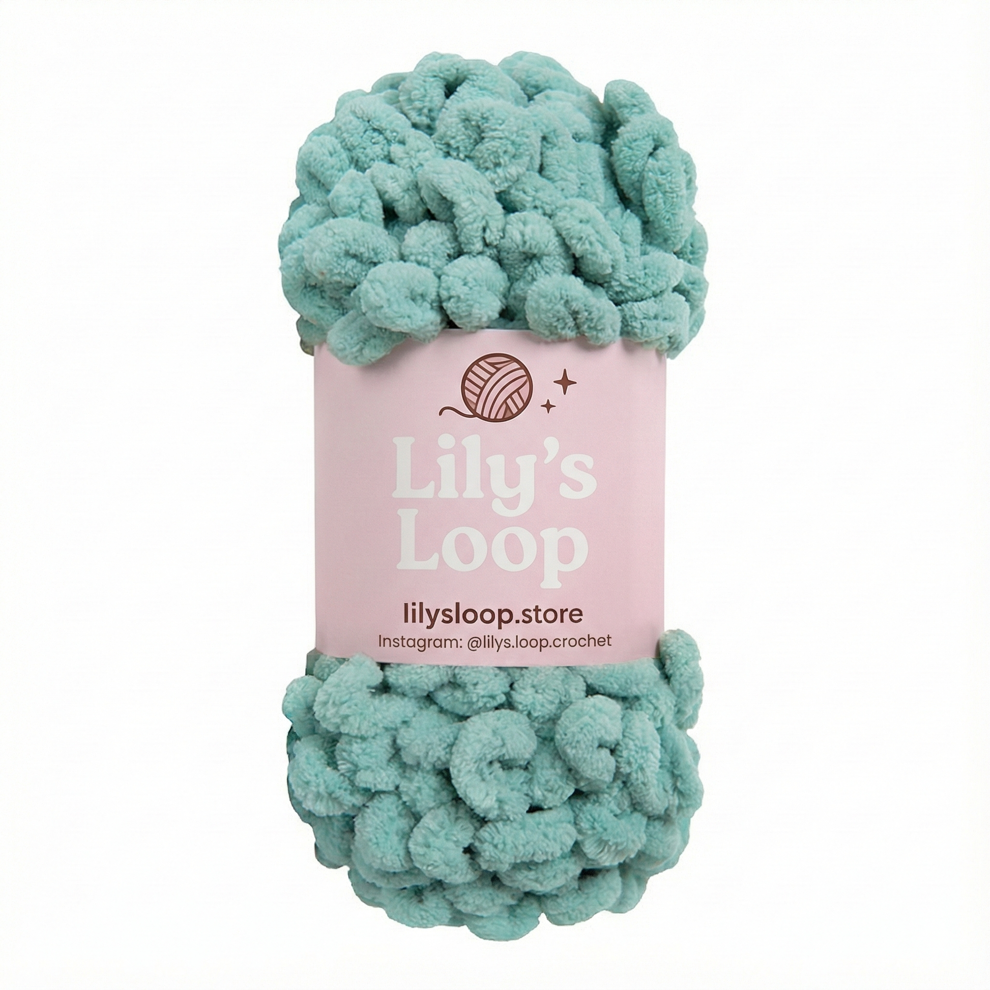 Grey Chunky 9mm Puffy Finger Knitting Yarn (100g/8m) – crochet yarn by Lily's Loop