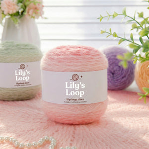 Softy Gradient Cake Yarn (100g) DK Weight by Lily's Loop – soft crochet yarn ball