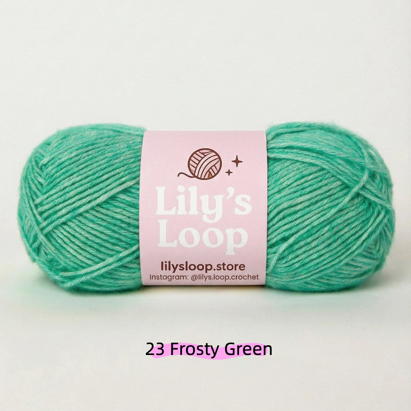 Deep Purple CloudSoft Fine Baby Blend Cotton Yarn（50g/130m) – crochet yarn by Lily's Loop