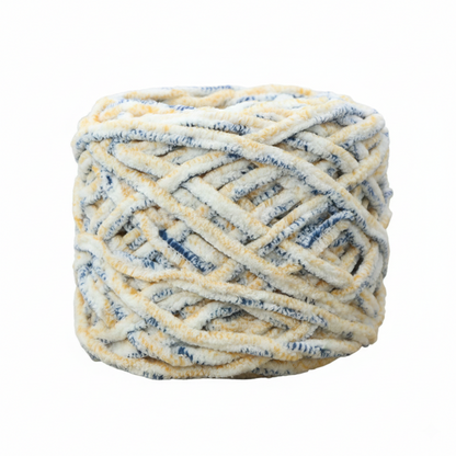 Warm Camel Super Chunky Chenille Yarn 8mm Soft Ice Yarn 50g – crochet yarn by Lily's Loop