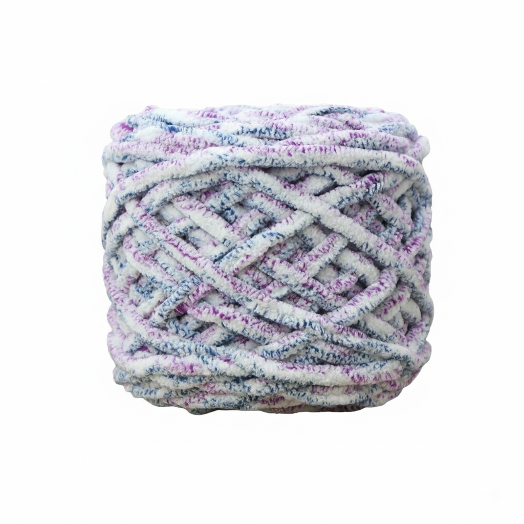 Summer Yellow Super Chunky Chenille Yarn 8mm Soft Ice Yarn 50g – crochet yarn by Lily's Loop