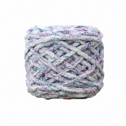 Summer Yellow Super Chunky Chenille Yarn 8mm Soft Ice Yarn 50g – crochet yarn by Lily's Loop