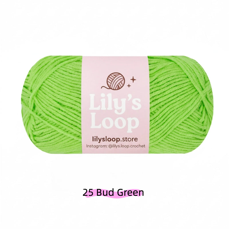 Beige Premium 4-Ply Milk Cotton Yarn(40g / 130m) – milk cotton yarn for amigurumi