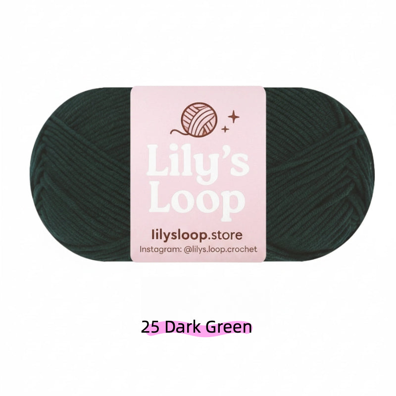 Lake Blue Premium 5-Ply Milk Cotton Yarn(100g/194m) – milk cotton yarn for amigurumi