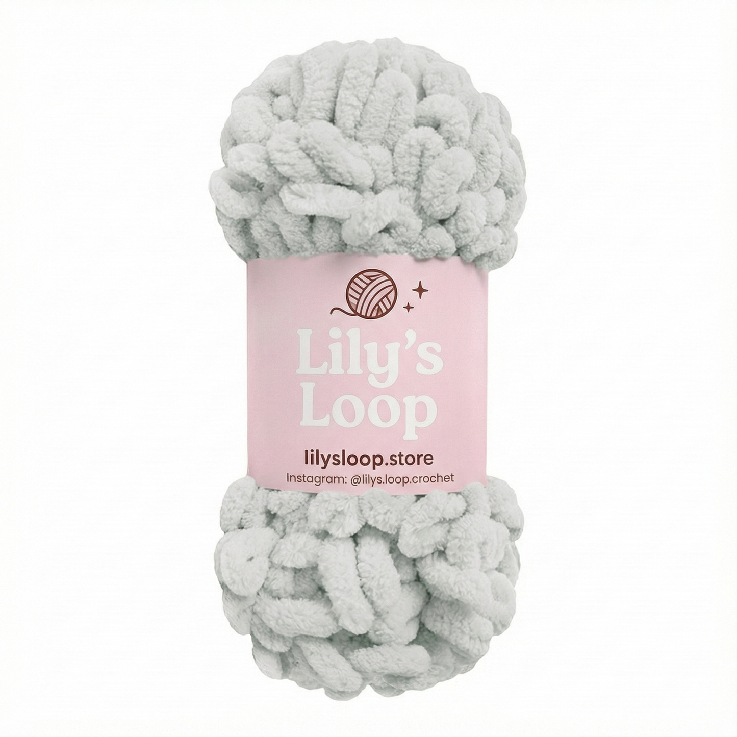 Khaki Chunky 9mm Puffy Finger Knitting Yarn (100g/8m) – crochet yarn by Lily's Loop