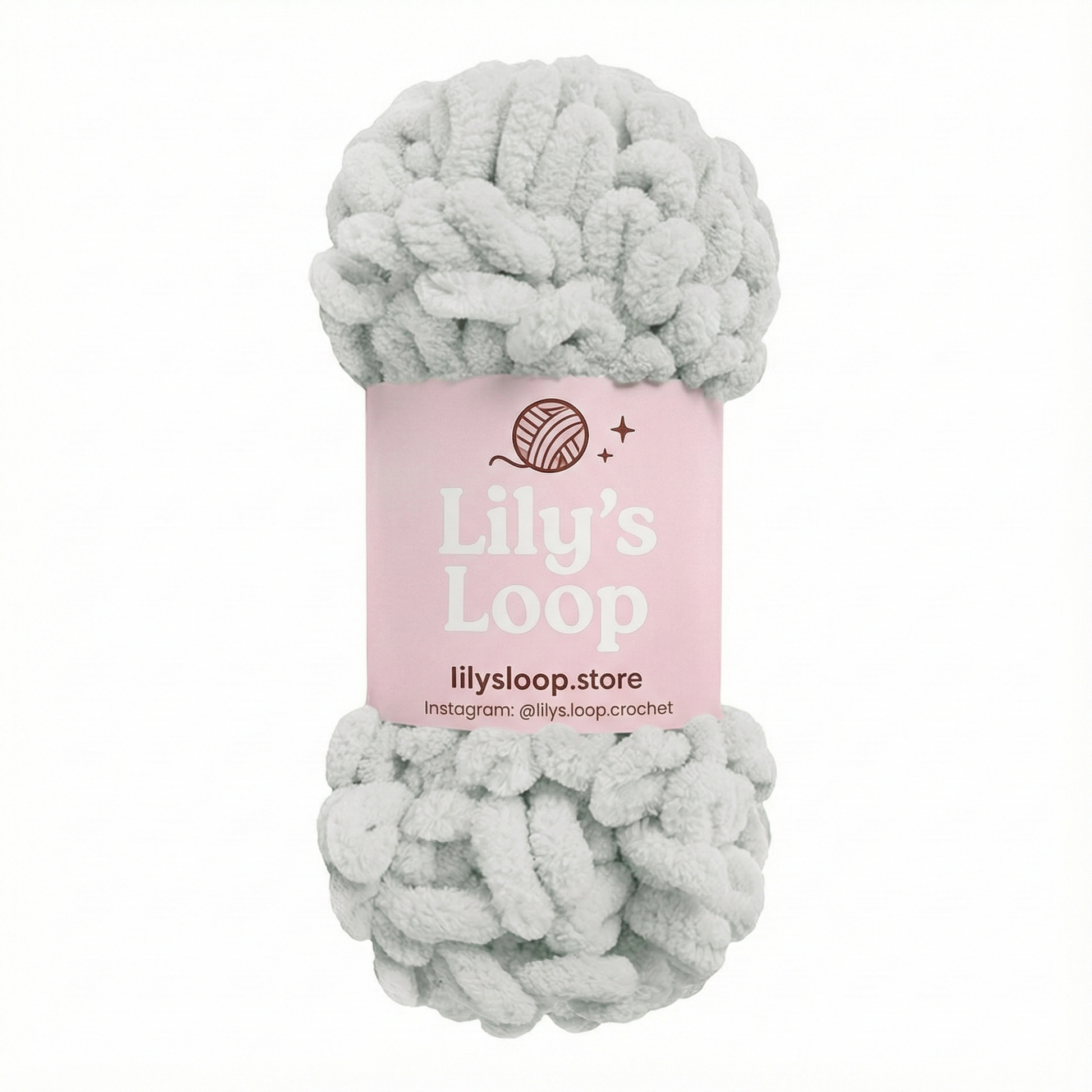 Khaki Chunky 9mm Puffy Finger Knitting Yarn (100g/8m) – crochet yarn by Lily's Loop