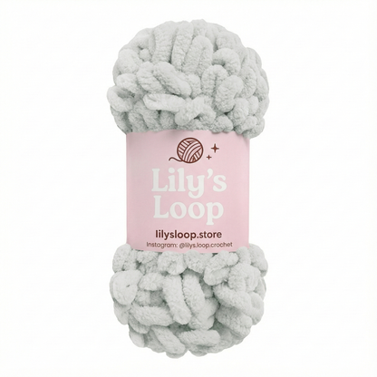 Khaki Chunky 9mm Puffy Finger Knitting Yarn (100g/8m) – crochet yarn by Lily's Loop