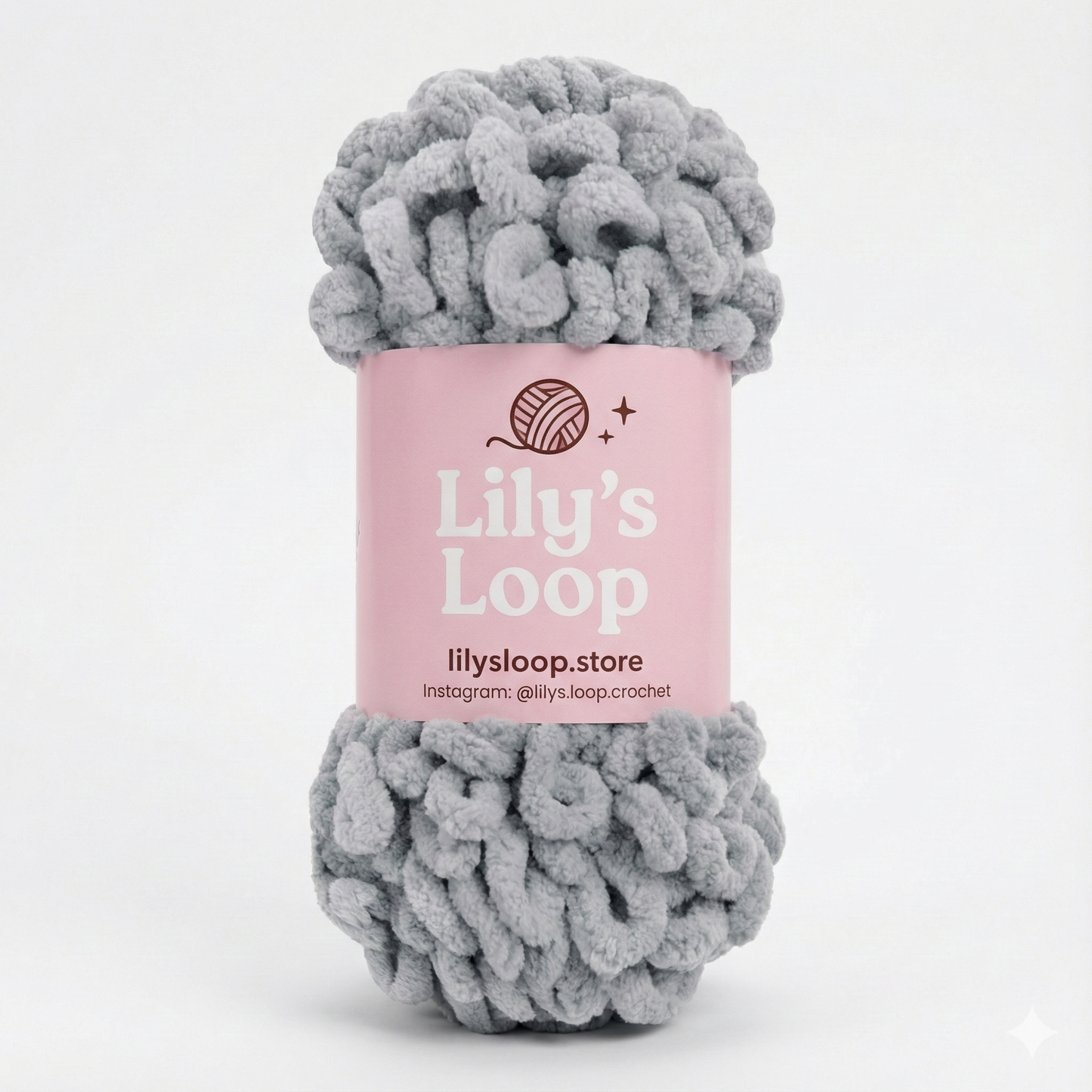Deep Khaki Chunky 9mm Puffy Finger Knitting Yarn (100g/8m) – crochet yarn by Lily's Loop