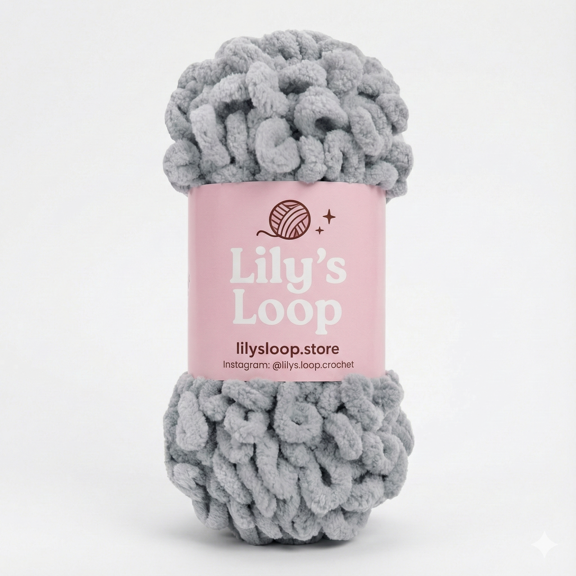 Deep Khaki Chunky 9mm Puffy Finger Knitting Yarn (100g/8m) – crochet yarn by Lily's Loop