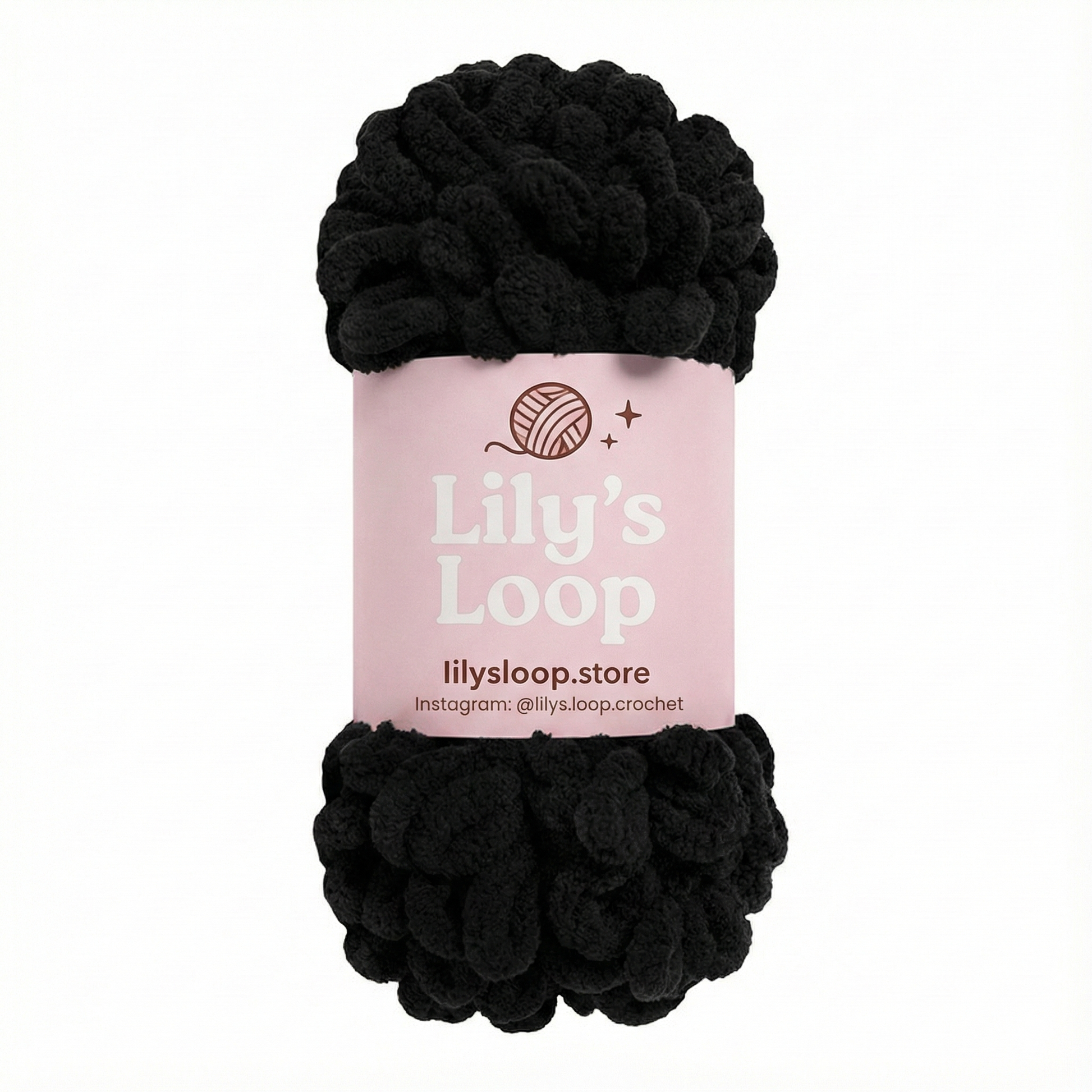 Coffee Chunky 9mm Puffy Finger Knitting Yarn (100g/8m) – crochet yarn by Lily's Loop