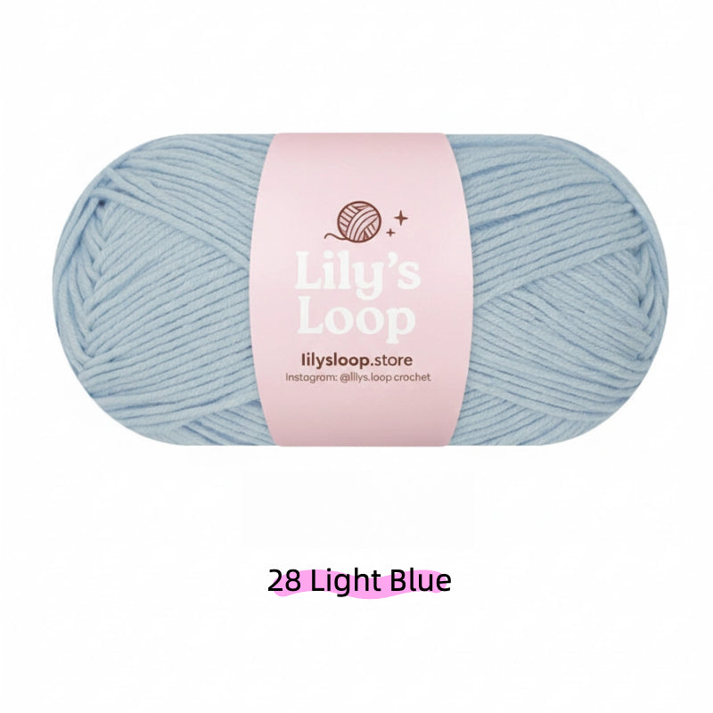 Royal Blue Premium 5-Ply Milk Cotton Yarn(100g/194m) – milk cotton yarn for amigurumi