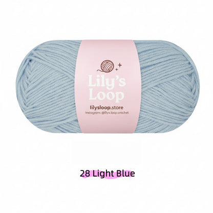 Royal Blue Premium 5-Ply Milk Cotton Yarn(100g/194m) – milk cotton yarn for amigurumi