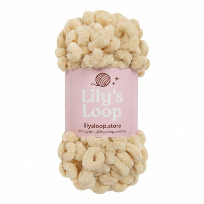 Chunky 9mm Puffy Finger Knitting Yarn (100g/8m) – soft crochet yarn by Lily's Loop