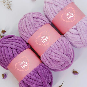 SoftGlow Series 10MM Chenille Yarn