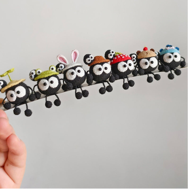 DIY Kit Sooty Squad Amigurumi Collection Crochet Kit – complete amigurumi crochet kit by Lily's Loop