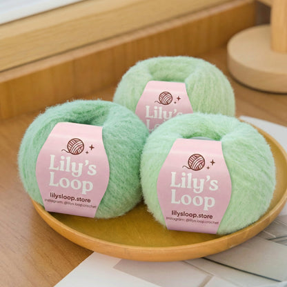 Mochi Super Fine Soft Yarn (50g/145m) color chart showing all available shades