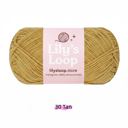 Black Premium 4-Ply Milk Cotton Yarn(40g / 130m) – milk cotton yarn for amigurumi