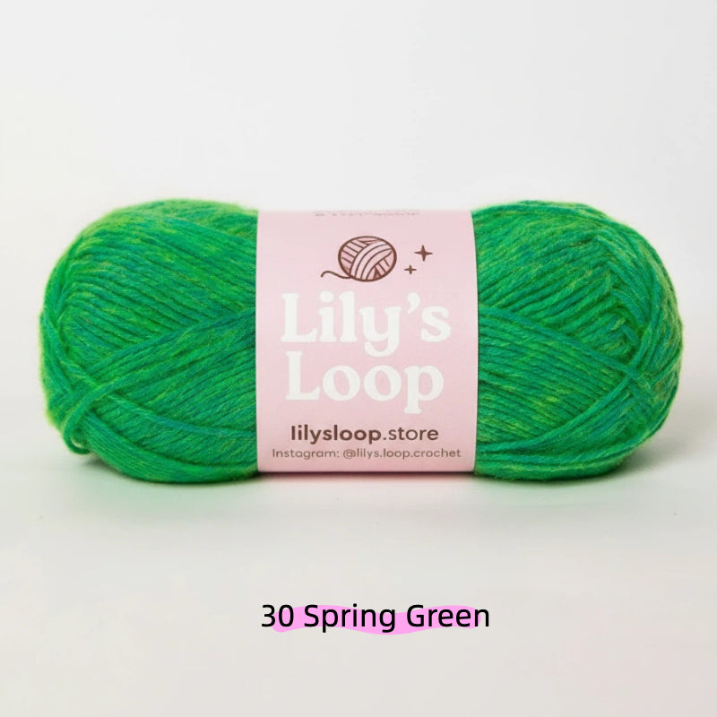 Auburn CloudSoft Fine Baby Blend Cotton Yarn（50g/130m) – crochet yarn by Lily's Loop