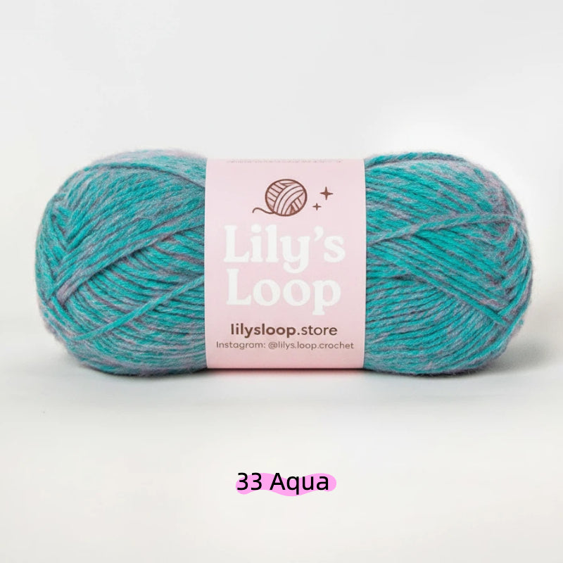 Red CloudSoft Fine Baby Blend Cotton Yarn（50g/130m) – crochet yarn by Lily's Loop