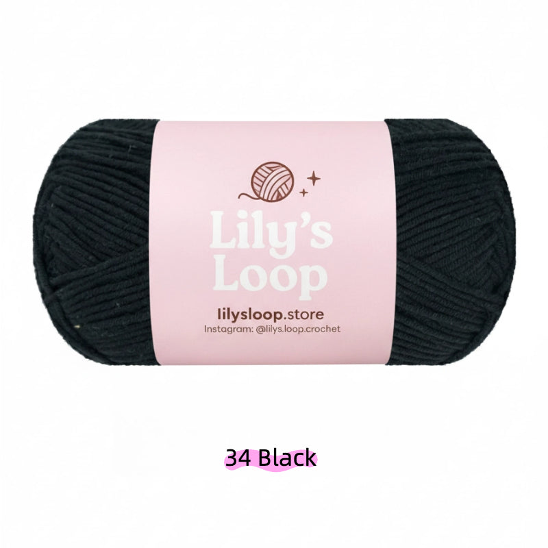 Dusty Lavender Premium 4-Ply Milk Cotton Yarn(40g / 130m) – milk cotton yarn for amigurumi