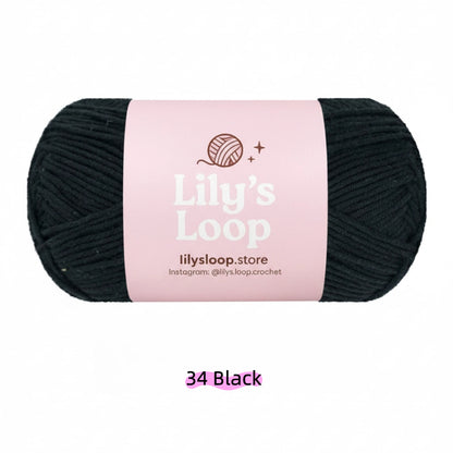 Dusty Lavender Premium 4-Ply Milk Cotton Yarn(40g / 130m) – milk cotton yarn for amigurumi