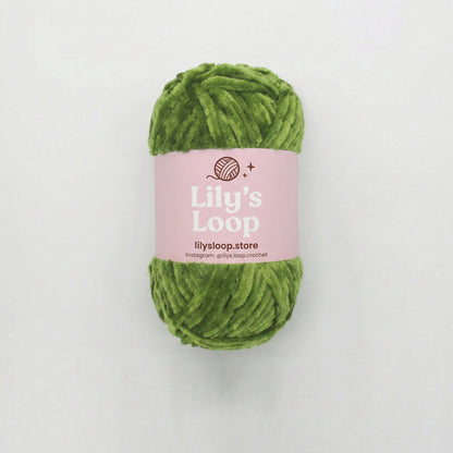 Summer Flower CloudVelvet Chenille Yarn (100g) Super Bulky – chunky yarn for amigurumi and bags