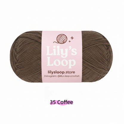 Pastel Purple Premium 5-Ply Milk Cotton Yarn(100g/194m) – milk cotton yarn for amigurumi