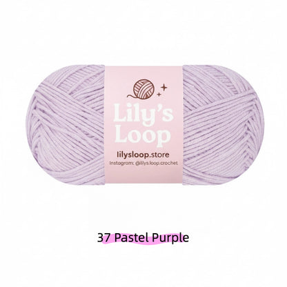 Purple-Red Premium 5-Ply Milk Cotton Yarn(100g/194m) – milk cotton yarn for amigurumi