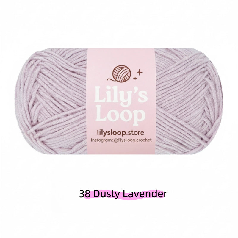 Greyish Blue-Green Premium 4-Ply Milk Cotton Yarn(40g / 130m) – milk cotton yarn for amigurumi