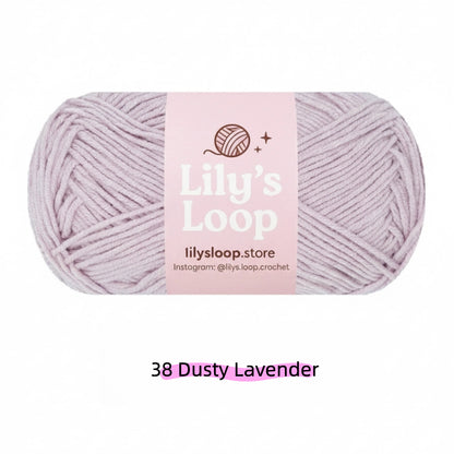 Greyish Blue-Green Premium 4-Ply Milk Cotton Yarn(40g / 130m) – milk cotton yarn for amigurumi