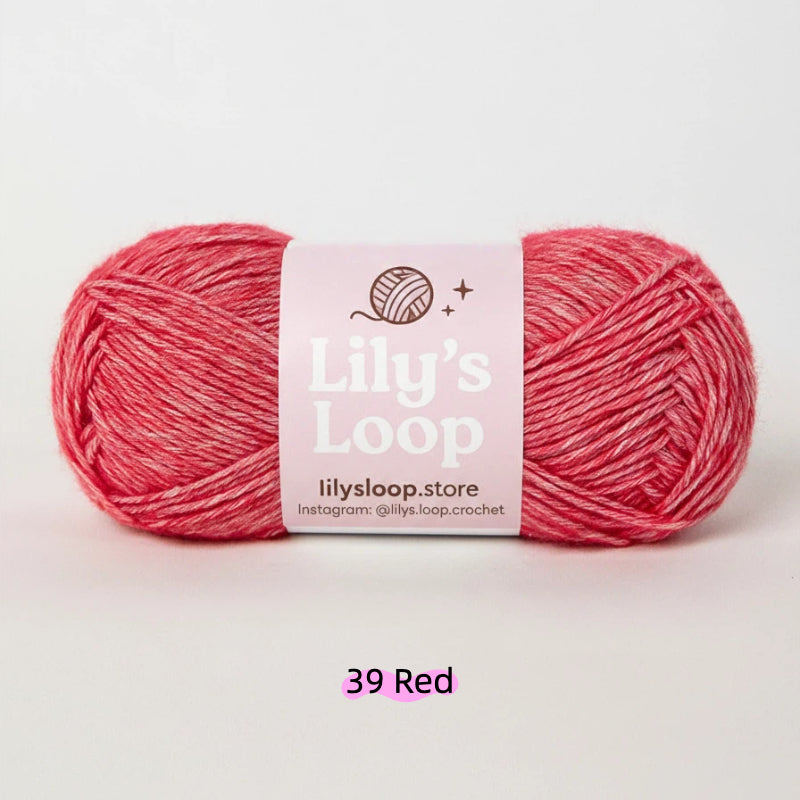 White Black CloudSoft Fine Baby Blend Cotton Yarn（50g/130m) – crochet yarn by Lily's Loop