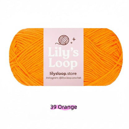 Denim Blue Premium 4-Ply Milk Cotton Yarn(40g / 130m) – milk cotton yarn for amigurumi