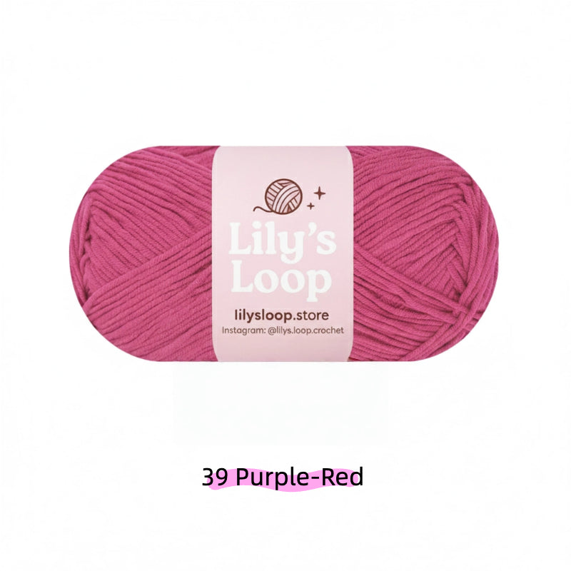 Nude Premium 5-Ply Milk Cotton Yarn(100g/194m) – milk cotton yarn for amigurumi